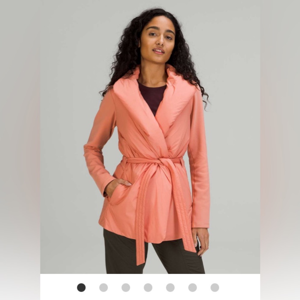 Lululemon serenity light wrap puffer NWT 6